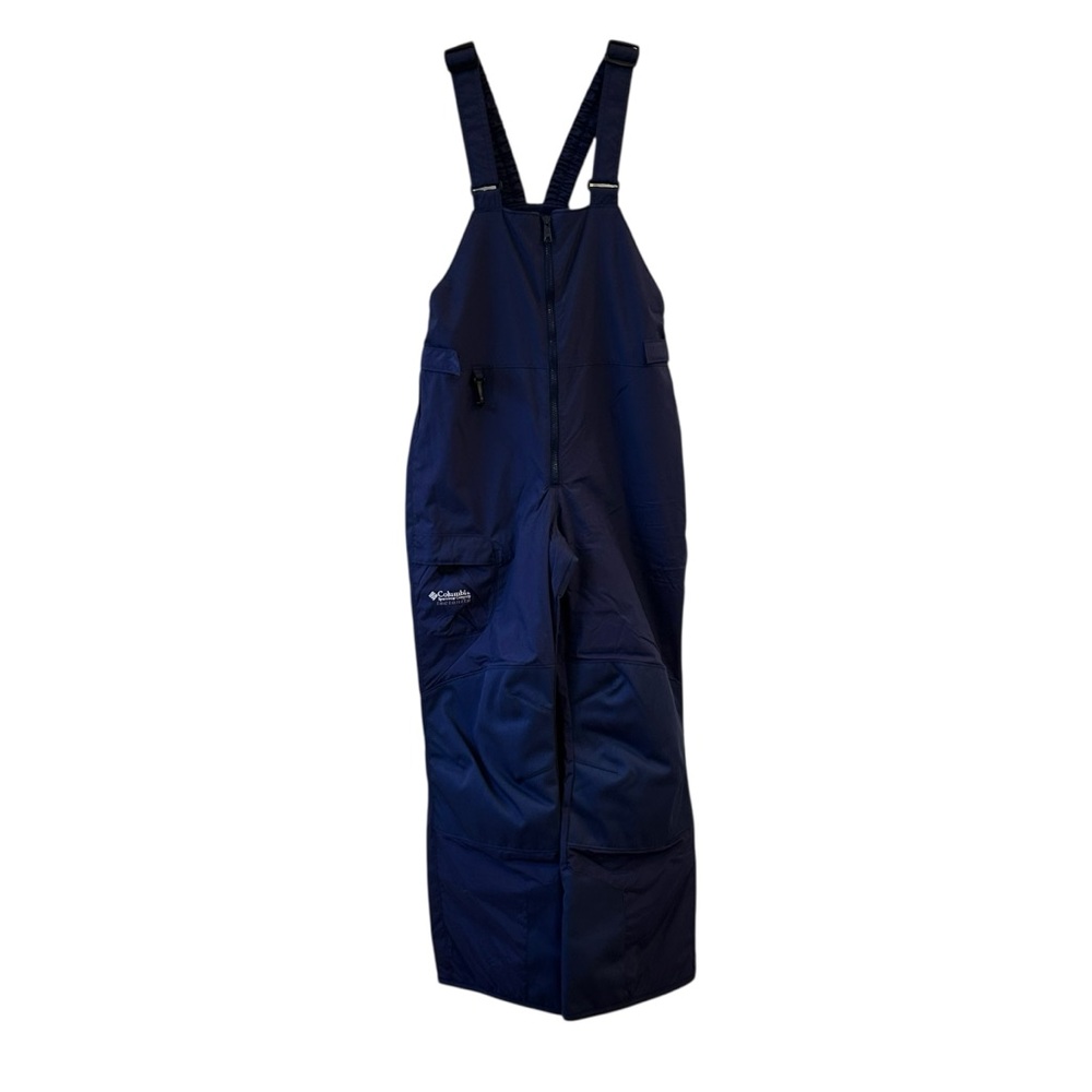 NEW Columbia Navy Blue Snow Bibs Youth Kids Boys Girls Size 14/16